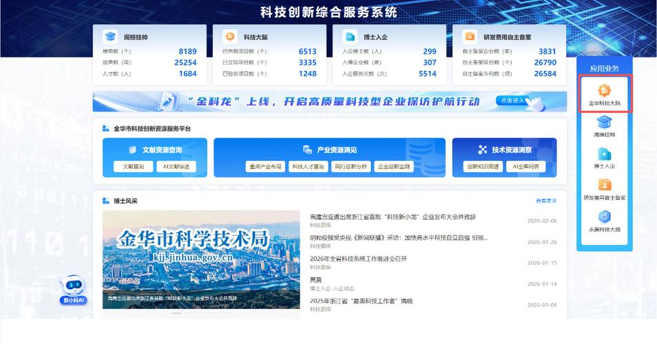 金华科技大脑